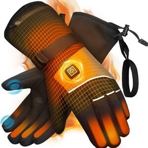 Heated Gloves for Men Women Rechargeable Electric Heating Gloves